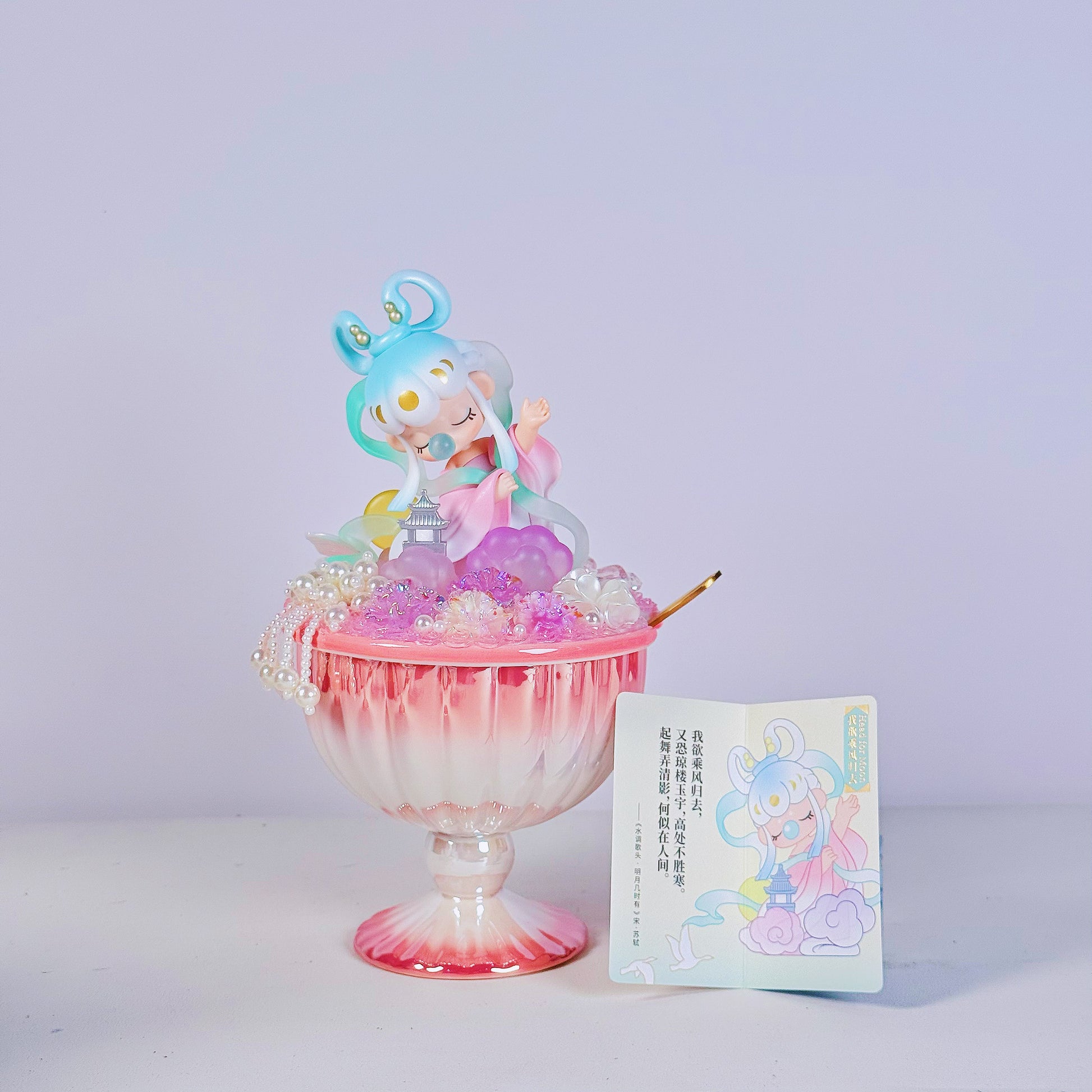 🍨 Product Description: DIY Ice Cream Cup – Arttoy Nanci Theme (Authentic from Rolife)
