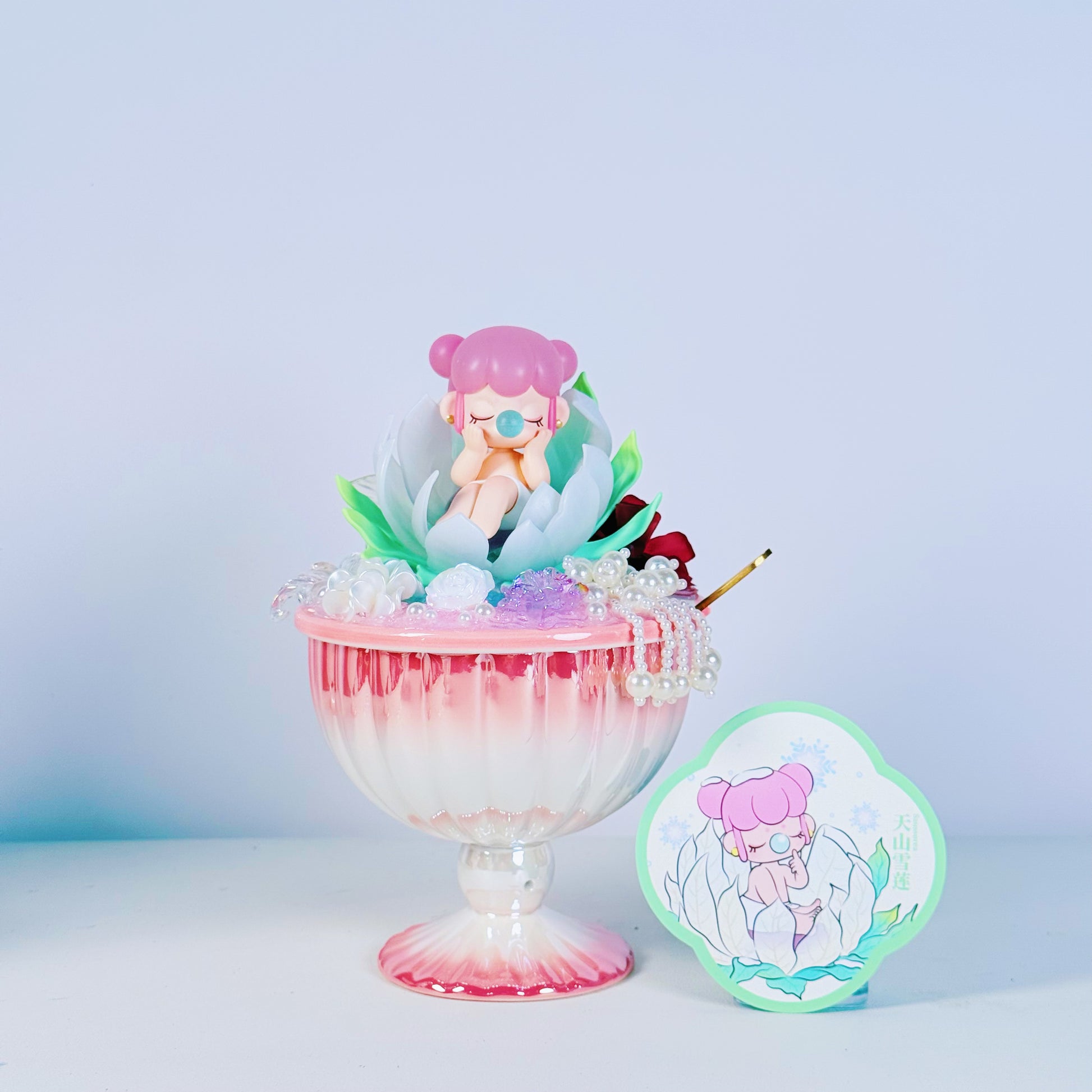 🍨 Product Description: DIY Ice Cream Cup – Arttoy Nanci Theme (Authentic from Rolife)